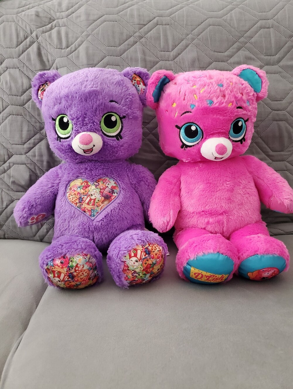 Build A Bear 2 Shopkins Bears